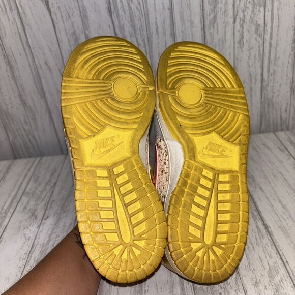 Womens Size 8.5 Nike Dunk Low 6.0 Metallic EUC - Picture 7 of 7